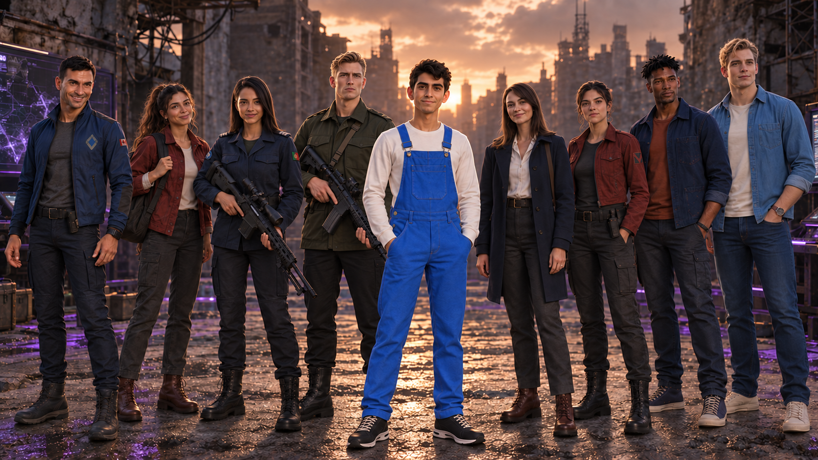 Elenco actual del proyecto live action de La Guerra Solar